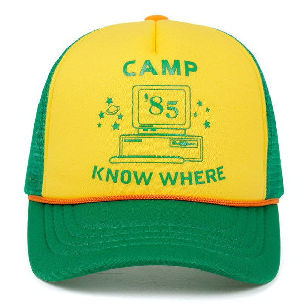 Stranger Things 4 Cosplay Kostyme Baseball Cap Grønn