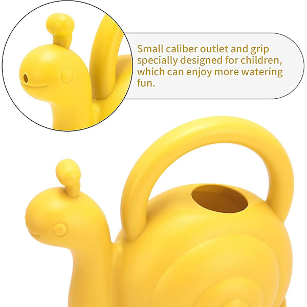 Pieni kastelukannu, kastelukannu lapsille Yellow Snail