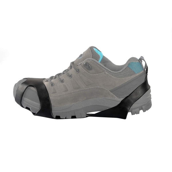 1 par skridsikre stræk sne-is-greb 10-pigge pigge sko-klampe gummi slip-on sko-klampe M