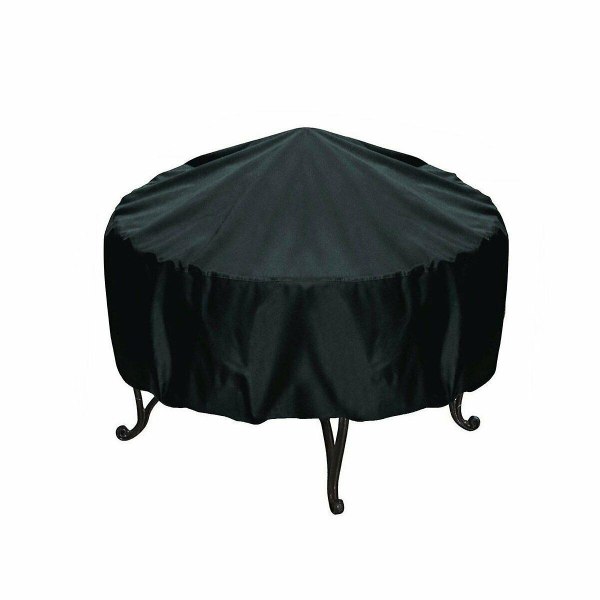 Bbq Grill Cover, Rund Grillovertræk Heavy Duty Vandtæt Ryger Cover Dome Gas Udendørs Grillovertræk, 86x36cm