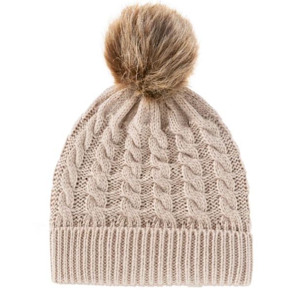 Ull enfärgad stekt degknut varm barnhatt halsduk handskar tredelad fläck barnhatt set khaki