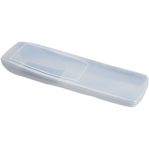 21*4.9*1.9cm Transparent Dammsäker Silikon Skyddande Skal för TV Fjärrkontroll