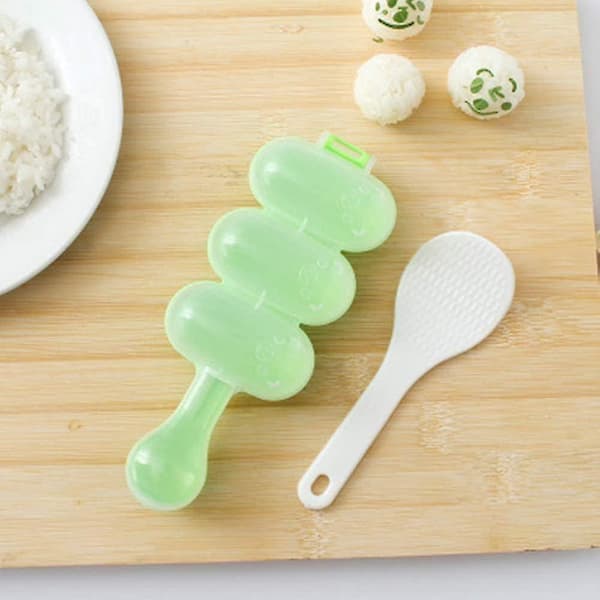 Sushi Maker Set, 3 st Acsergery Present Sushi Balls Maker Form, Forma Sushi Press