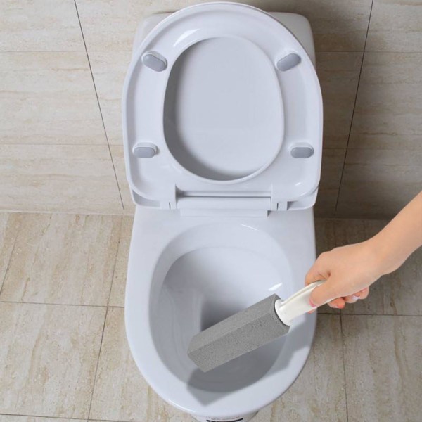 bitar pimpsten toalettborste Hård Rengöring WC + 1 st rengöringsverktyg för avloppsrören Rengöring för poolen, hällen, plattorna toile