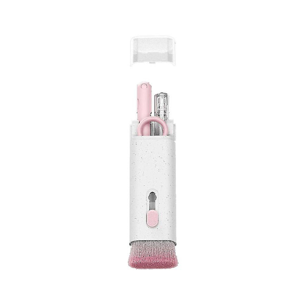 Bluetooth-headset rengöringspenna multifunktionell bärbar tangentbord headset dator rengöringsset Pink