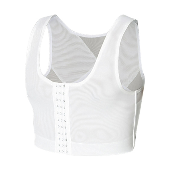 Mäns plastbröstväst korsett bröstplatt bröstbandage tight body shaper underkläder