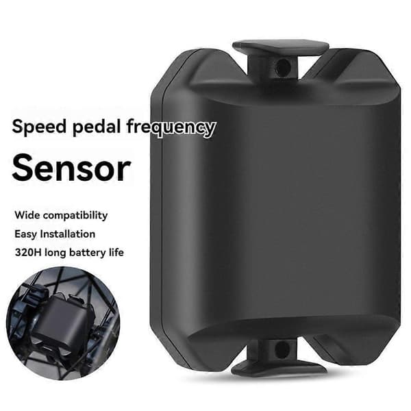 Sykkelhastighetssensor ANT+/Bluetooth Dobbel Sensor Vanntett Trådløs Speedometer Sykkeltilbehør