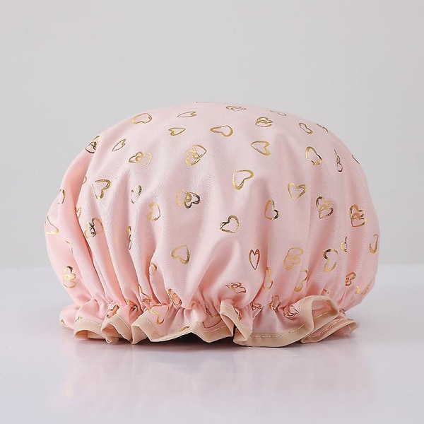 Women Shower Cap Hair Care Bonnet Nightcap For Adult