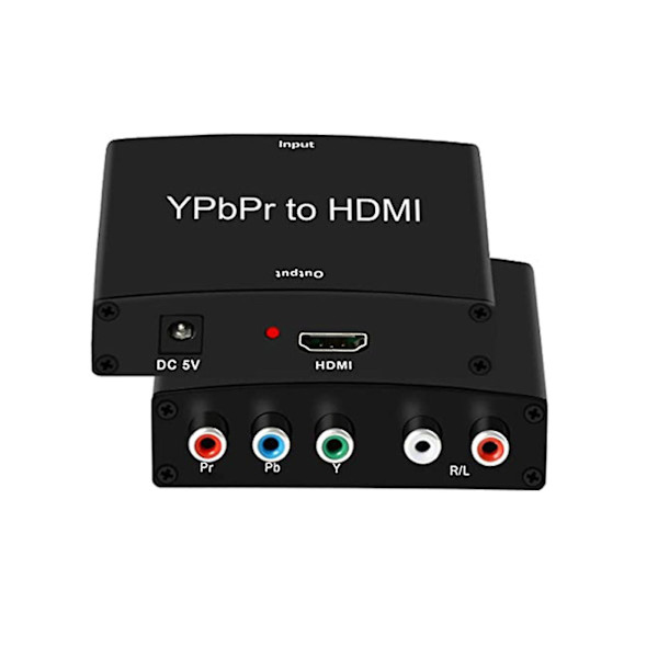 Komponentti HDMI-muuntimeen, Portta Ypbpr HDMI-sovittimeen + R/l-äänenpoisto