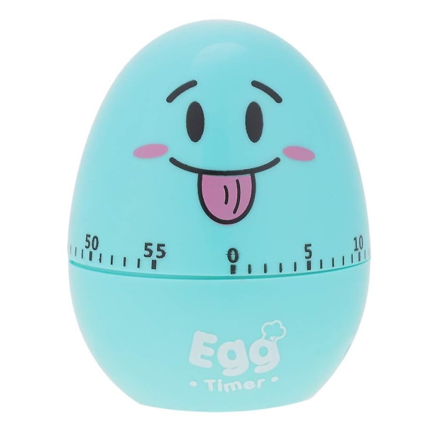 Cooking Timer, 55 minutter Tidspåminnelse Mekanisk, plast tegneserie Cute Egg Manuell Timer Kjøkken Cooking Tool For Home Decor