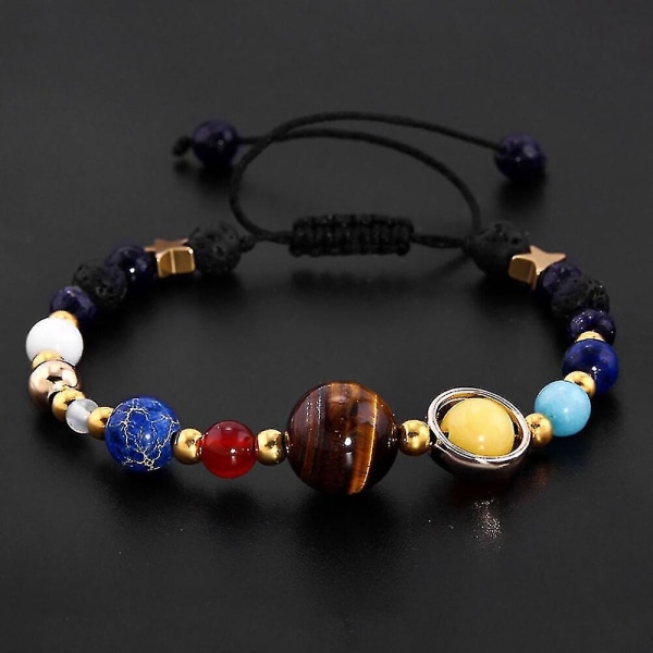 9 planeter Pluto univers planeter perler armbånd og armbånd F A