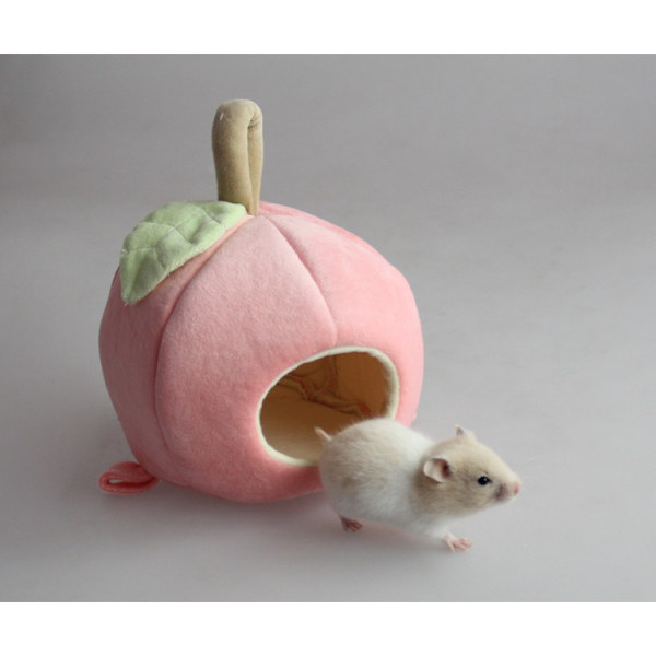 Husdjur vinter frukt hus hängmatta varm säng tillbehör hamster marsvin igelkott chinchilla hamster igelkott chinchilla smådjur rosa