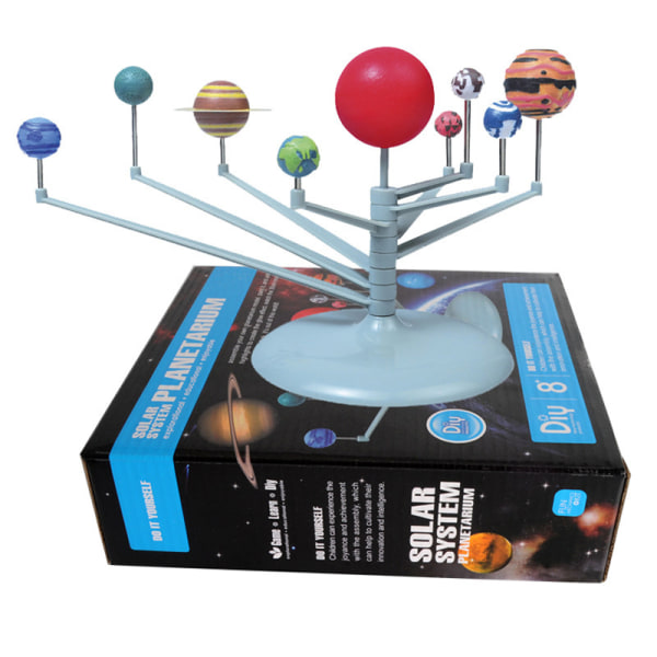 Ni samlede planetmodeller Solsystemet Planetinstrument Gør-det-selv-børns pædagogiske videnskab Populært legetøj