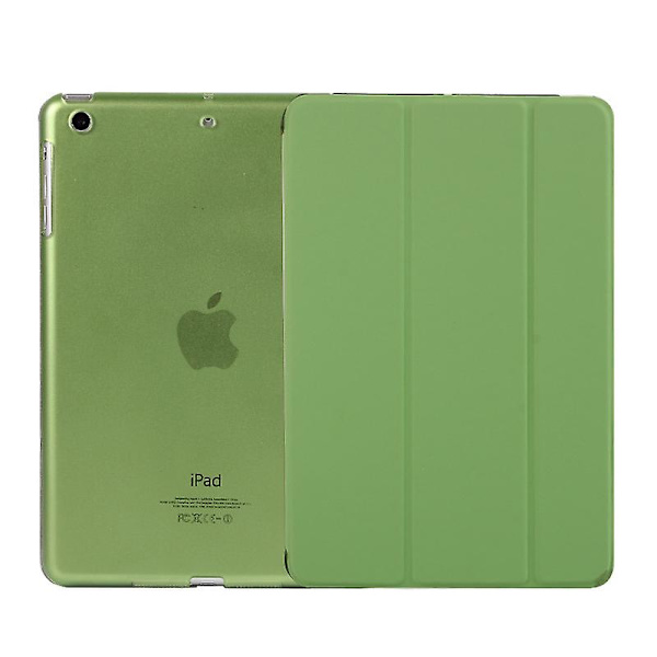 Fodral för iPad Air 9,7 tum - Ultralätt stativ Smart skyddande fodral med automatisk viloläge/väckningsfunktion Green