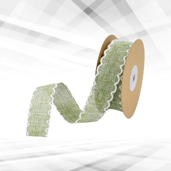 1 rulle 10m linned webbing burlap webbing stof webbing DI