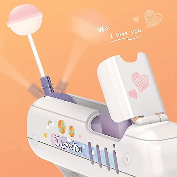 Karkkipistooli Lollipop-ase Lelut PURPLE