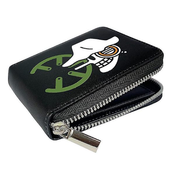 One Piece Animation Peripheral Zipper Pu Plånbok #8 Style 9