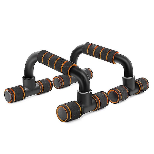Push Ups Gym Utrustning Träning Hemma Träning Kroppsbyggnad Träningsstänger Push Up Rack Gym Utrustning Orange