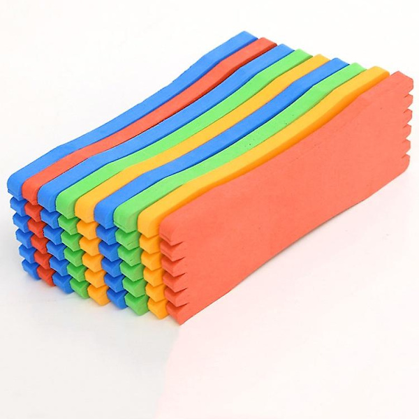 50 kpl Kalaa Vääntävä Säilytyslautaa Siima String Käämi Vaahtomuovi Lautaa 5 x 10cm