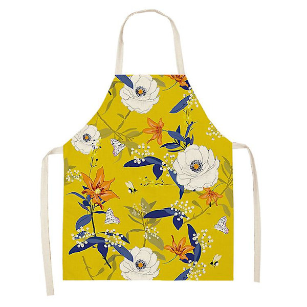 Bomulls- og lin-kreativ planteblomstertrykk forklemerke: Funspac