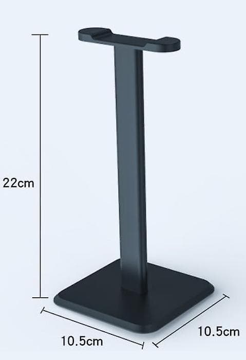 Headset Internet Cafe Hanger Hörlurar Display Stativ Hörlurar Stativ Black