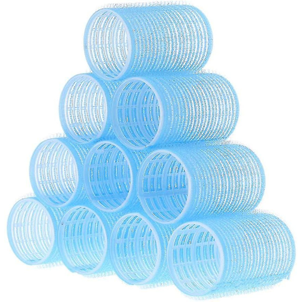 10 st hårrullar (4,0 cm, slumpmässig färg)