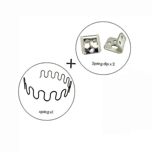 Erstatningssofastol fjærer møbler med klips, 40cm 45cm 50cm 55cm 60cm 45cm