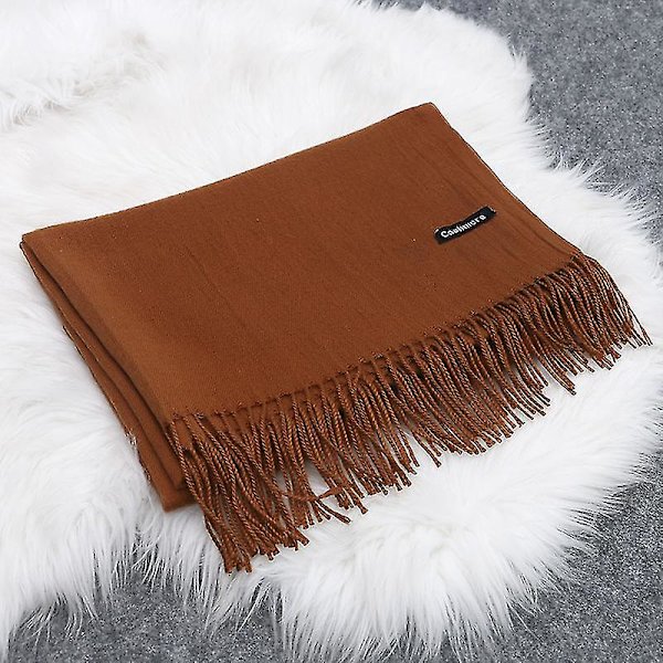 Cashmere Uld Sjal Wraps Tyk Blød Pashmina Tørklæde Cashmere Tørklæder Til Kvinder Stor Størrelse Tørklæde Hovedtørklæder Til Kvinder 4