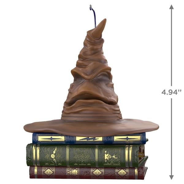 Julepynt 2022, Harry Potter Sorteringshatt, Halloween-pynt med lyd og bevegelse