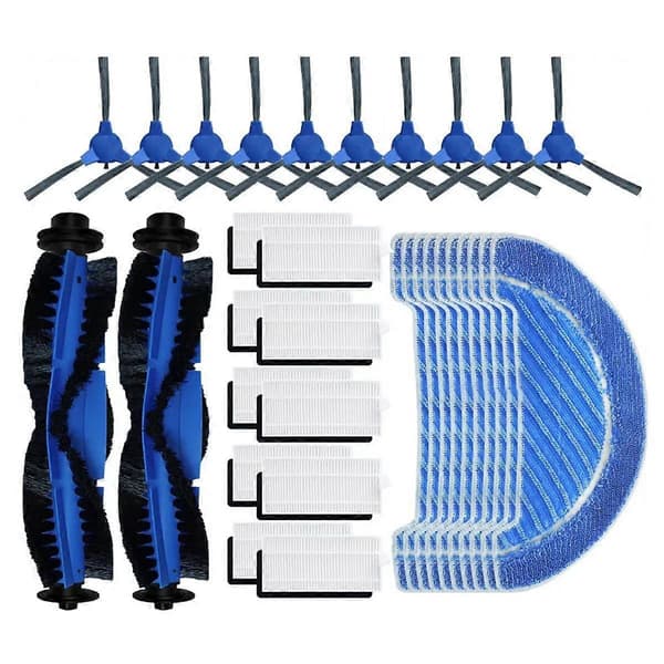 For 1090 / 1790 Ultra / 1790 Titanium Hovedsidebørste Hepa Filter Moppeklut Robotstøvsuger Reservedeler Tilbehør