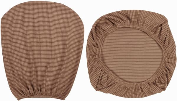 1 set mjuka stretch spandex stolskydd för kontorsstolar, Di