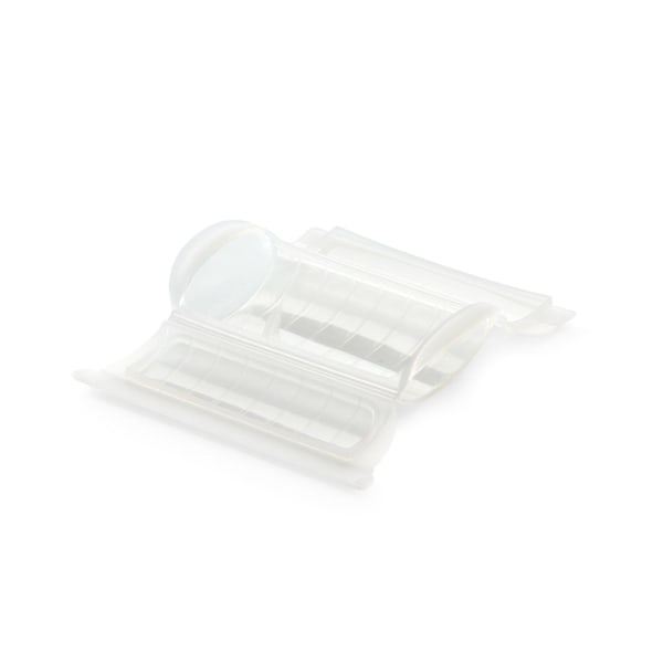 Ångkokare 1-2 Pers, Silikon, Grön, 12x16x5 Cm White