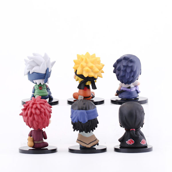 stykker sidde naruto figurer naruto sasuke kakashi anime