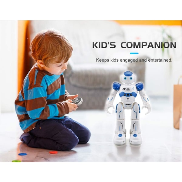 Rc Robotleksaker Gestavkänning Fjärrkontroll Programmerbar robotleksak för 6+ år gamla barn Födelsedagspresent present