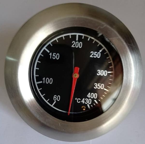Barbecue Bbq Pit Grill Termometer Temp Gauge, Rustfrit Stål Ovn Madlavning Bbq Probe Termometer