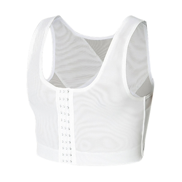 Herre Plastik Bryst Vest Korset Bryst Flad Bryst Bandage Stram Body Shaper Underbukser M