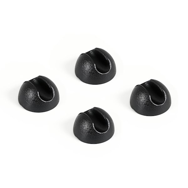 4 st hårnålbensskydd - Topp nya tightare golvglidare - Fyra pack - Toppklämmor för 17 mm stålhårnålsbordsben