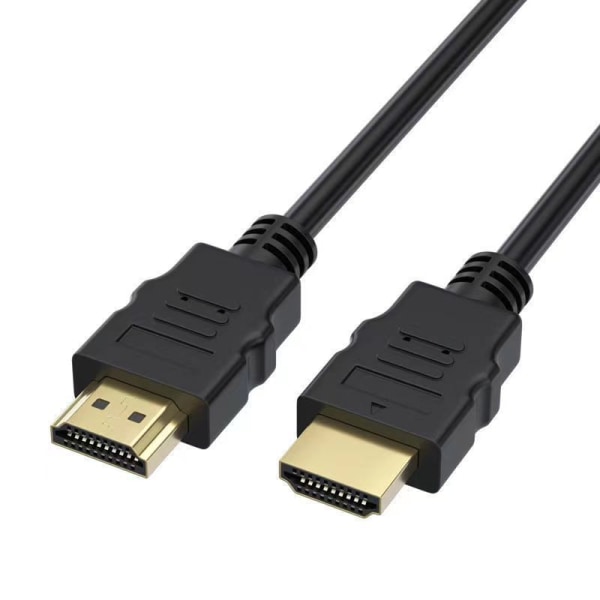 1,5 m svart HDMI-kabel (4K@60 Hz för en spektakulär Ultra HD-upplevelse - hög hastighet med Ethernet, HDMI 2.0/1.4-kompatibel, Blu-ray/PS4/PS5/Xbox-serien