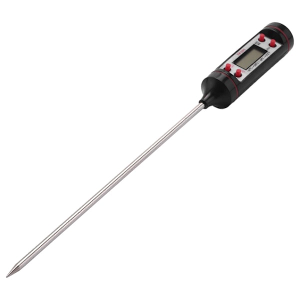 Mattermometer, Mat, Kjøkkentermometer, Kjøtttermometer, Lang Probe Digitalt Kjøtttermometer