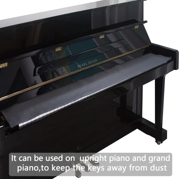 Upright piano keyboard dammskydd högteknologiskt tyg tangentkåpa