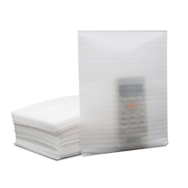 100 st tjockade pärlbomullspåsar stötsäkra expressleveransförpackningspåsar 30x40cm