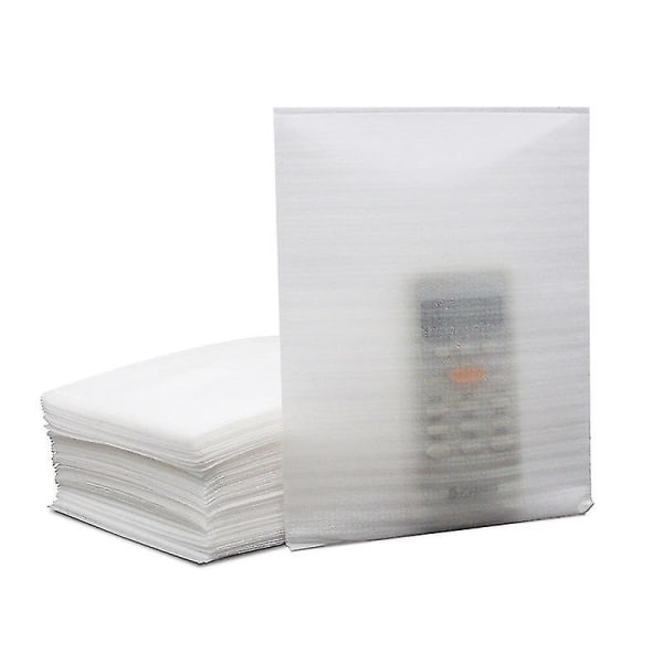 100 stk tykkede perlebomullsposer støtsikre ekspressleveringsposer 20x25cm