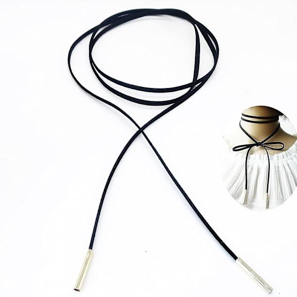 10 stk choker-kjede for kvinner og jenter, svart klassisk fløyel stretch gotisk