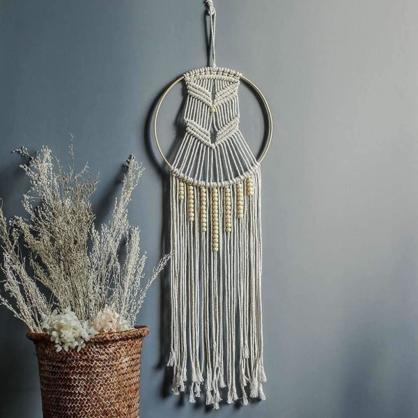 Handmade Bohemian Dream Catcher - Dream Catcher for Girls Room - Decoration Handmade Art Crafts / Creative Tapestry