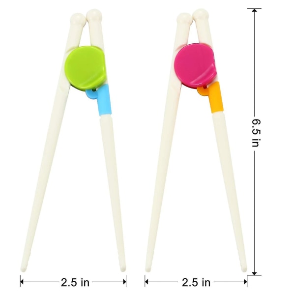 2 Pcs Learning Chopstick Helper, Children&#39;s Training Chopsticks, Chopsticks For Children Beginners