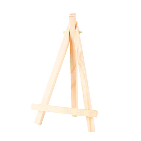 Mini puinen esittelyteline (6,3 tuumaa)