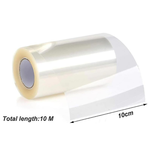 Kage Transparent Film, Længde 10m Mousse Krave Bage Omkring Kanten Dekorering Rulle Width 10cm