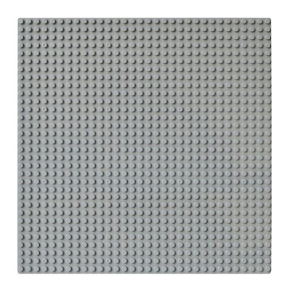 Classic Briks 10x10 tuuman pinottavat peruslevyt 2 pakkausta, 100 % yhteensopiva kaikkien suurimpien tiilimerkkien kanssa Light Gray