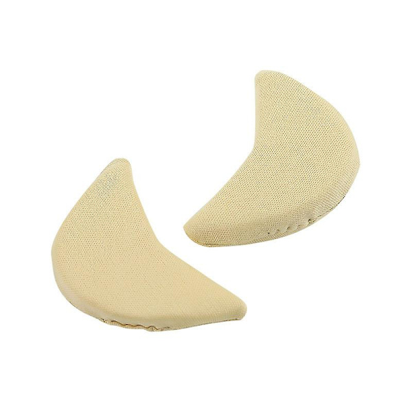 2 par mjuka svamp tåplugg fotstöd skofyllare unisex skoinlägg höga klackar inlägg, skoinlägg & innersulor Apricot