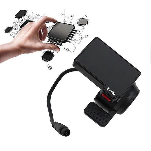 Z-920 LCD Display Dashboard 6 Pin+48V Børsteløs Controller til Elektrisk Scooter Udskiftningstilbehør